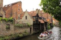Bruges canal Belgium Royalty Free Stock Photo
